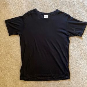 Cooltan Tan-through Shirt in Black